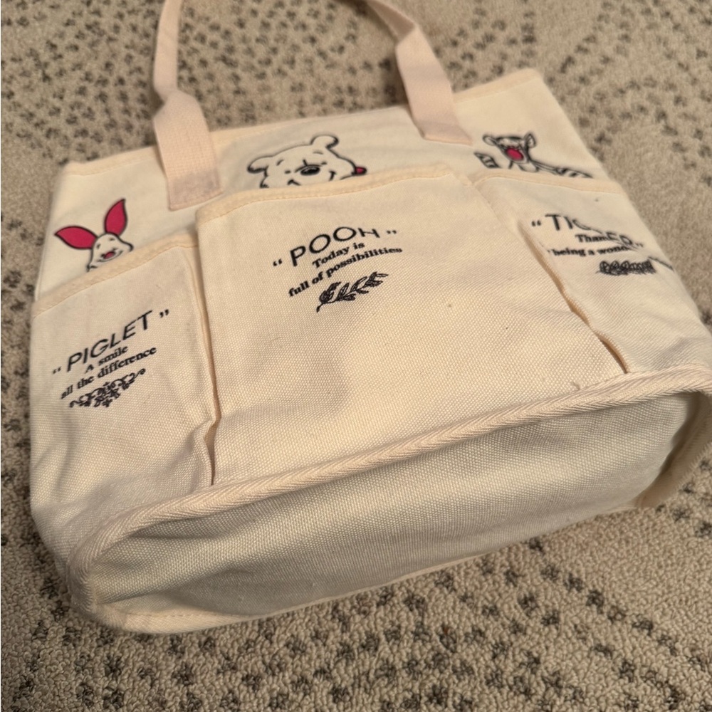 Winnie the Pooh Canvas Tote Bag - Picture 2 of 5
